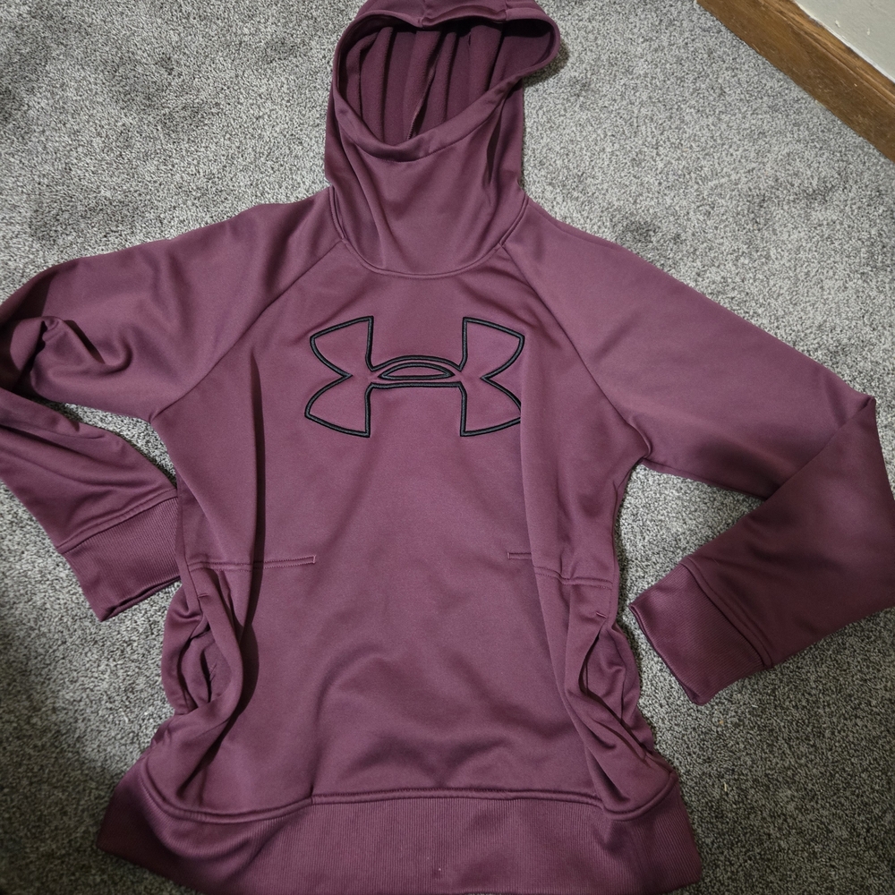 Womens Under Armour Maroon Hoodie